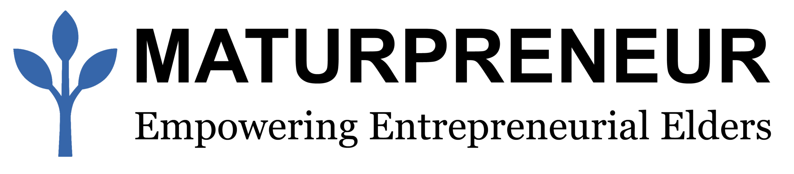 MATURPRENEUR Logo, Empowering Entrepreneurial Elders